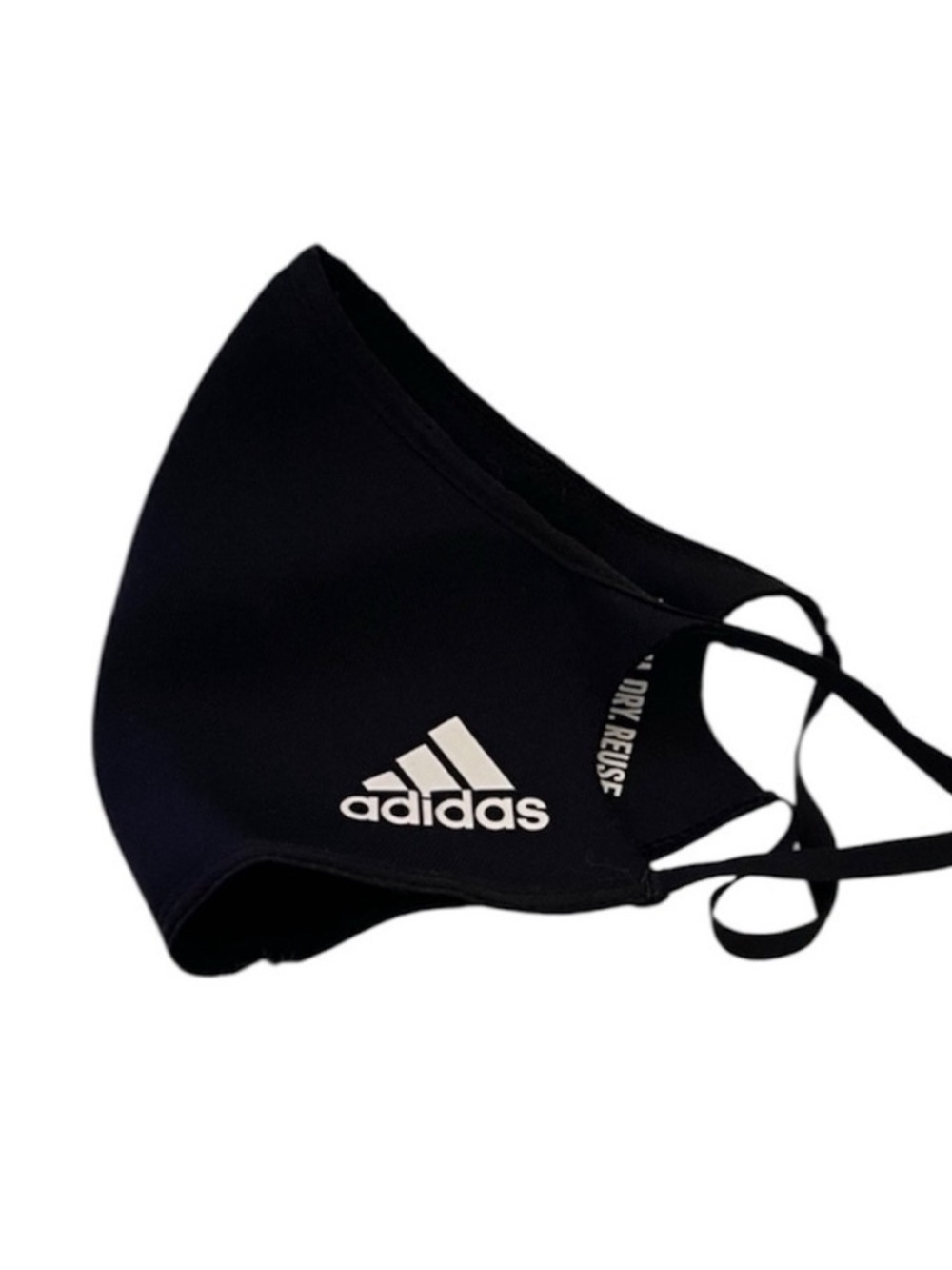 adidas women’s or men  Black Reusable Face Mask